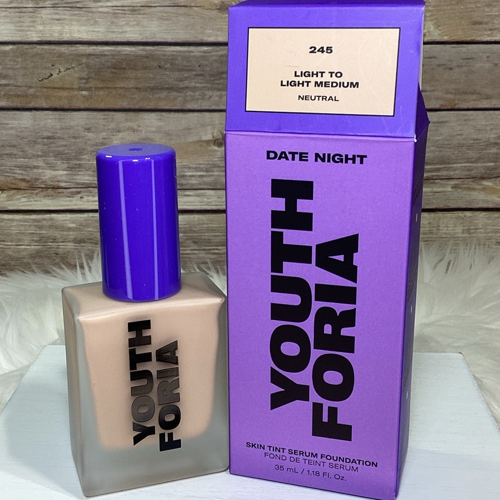 Date Night Skin Tint Serum Foundation - Light to Light Medium (245)